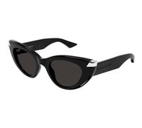 Alexander McQueen AM0442S 001 Womenâs Sunglasses Black Size 50