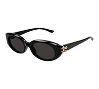 Alexander McQueen AM0469S 001 Womenâs Sunglasses Black Size 50
