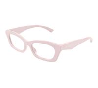 Alexander McQueen AM0474O 005 Woman Optical frames Acetate Pink Transparent Squared