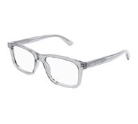 Alexander McQueen AM0486O 009 Man Optical frames Acetate Light blue Squared