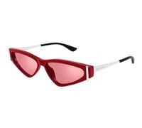 Alexander McQueen AM0493S 003 Womenâs Sunglasses Red Size 57