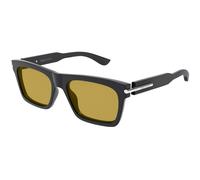 Alexander McQueen AM0495S 003 Man Sunglasses Acetate Grey Squared