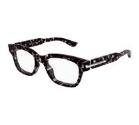 Alexander McQueen AM0497O Men's Glasses, Tortoiseshell, Size 52
