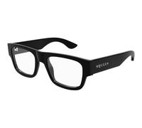 Alexander McQueen AM0511O 001 Man Optical frames Acetate Black Transparent Squared