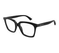 Alexander McQueen AM0513O 001 Woman Optical frames Acetate Black Transparent Cat Eye
