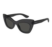 Alexander McQueen AM0516S 003 Woman Sunglasses Bio-inject Grey Grey Cat Eye