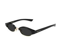 Alexander McQueen AM0534S 001 Men's Sunglasses Black Size 48