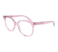 Alexander McQueen AM0540O 005 Woman Optical frames Acetate Pink Transparent Cat Eye