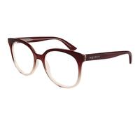 Alexander McQueen AM0540O 006 Woman Optical frames Acetate Red Transparent Cat Eye
