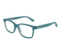 Alexander McQueen AM0541O 010 Man Optical frames Acetate Blue Transparent Squared