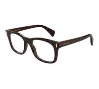 Alexander McQueen AM0551O 002 Man Optical frames Acetate Havana Transparent Squared