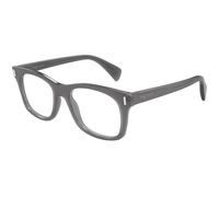 Alexander McQueen AM0551O 003 Man Optical frames Acetate Grey Transparent Squared