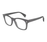 Alexander McQueen AM0551O 003 Man Optical frames Acetate Grey Transparent Squared