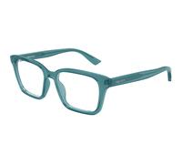 Alexander McQueen AM0566O 005 Unisex Optical frames Acetate Blue Transparent Squared