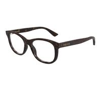 Alexander McQueen AM0568O 008 Woman Optical frames Acetate Havana Transparent Cat Eye