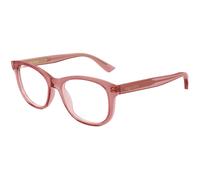 Alexander McQueen AM0568O 011 Woman Optical frames Acetate Red Transparent Cat Eye