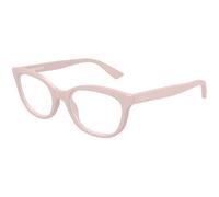 Alexander McQueen AM0569O 003 Woman Optical frames Acetate Pink Transparent Cat Eye
