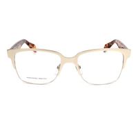 Alexander Mcqueen Amq-4257-8So Pair Of Glasses In Gold Gold One Size