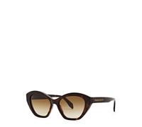 Alexander Mcqueen Cat-eye Sunglasses - Havana