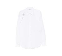 Alexander McQueen chain-detail shirt - White 15-15 1/2-15 3/4-16-16 1/2-17