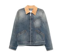 Alexander McQueen Coats - male - Alexander McQueen - Denim Jackets - Blue - L - Jackets L