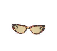 Alexander McQueen Eyewear tortoiseshell cat-eye frame sunglasses - Brown 51