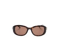 Alexander McQueen Eyewear tortoiseshell-effect sunglasses - Brown 54