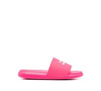 Alexander McQueen logo-appliqué slides - Pink 36.5-37