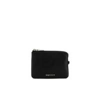 Alexander McQueen logo-plaque wallet - Black One Size
