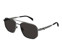 Alexander McQueen Man Alexander McQueen AM0458S 001 Sunglasses Acetate Ruthenium Grey Pilot