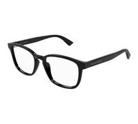 Alexander McQueen Man Alexander McQueen AM0462O 001 Optical frames Acetate Black Transparent Squared