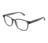 Alexander McQueen Man Alexander McQueen AM0462O 003 Optical frames Acetate Grey Transparent Squared