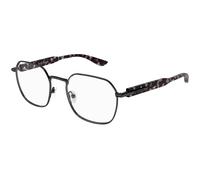 Alexander McQueen Man Alexander McQueen AM0499O 002 Optical frames Acetate Ruthenium Transparent Geometric