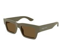 Alexander McQueen Man Alexander McQueen AM0508S 003 Sunglasses Acetate Brown Brown Cat Eye
