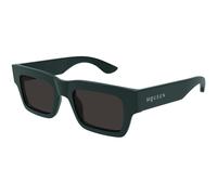 Alexander McQueen Man Alexander McQueen AM0508S 004 Sunglasses Acetate Grey Grey Cat Eye