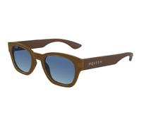 Alexander McQueen Man Alexander McQueen AM0530S 003 Sunglasses Acetate Brown Blue Round
