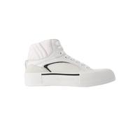 Alexander Mcqueen Mens Oversized Sneakers - - Leather - White/Black - Size EU 42
