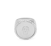 Alexander McQueen Men's Sovereign Skull Ring Silver