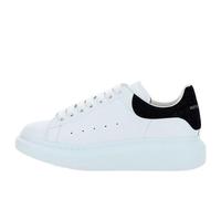 Alexander McQueen Oversized Sneaker 'Black Embossed Suede Crocodile' 625162WHZ4K9061 11.5
