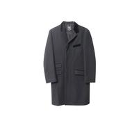 Alexander McQueen Women's Preloved by Long Overcoat in Black Lana Vergine | Size: 50