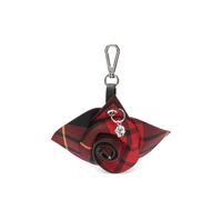 Alexander McQueen rose tartan charm - Red One Size