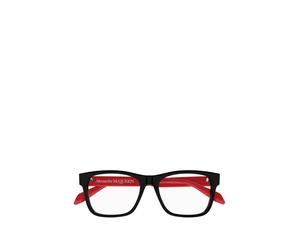 Alexander McQueen square full-rim eyeglasses - Black 55