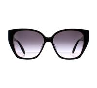 Alexander McQueen Sunglasses AM0284S 002 Black Grey Gradient