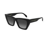 Alexander McQueen Women's Cat Eye Black Grey AM0299S alexander mcqueen Black One Size