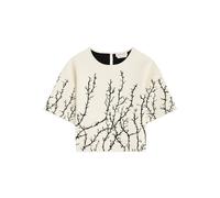 Alexander McQueen Thorn Branches top - Neutrals XS