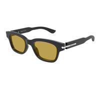Alexander McQueen Unisex Alexander McQueen AM0497S 003 Sunglasses Acetate Grey Squared