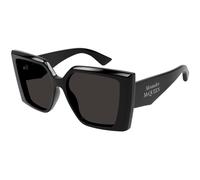 Alexander McQueen Woman Alexander McQueen AM0467S 001 Sunglasses Acetate Black Grey Squared