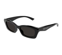 Alexander McQueen Woman Alexander McQueen AM0474S 001 Sunglasses Acetate Black Grey Squared
