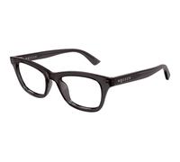 Alexander McQueen Woman Alexander McQueen AM0515O 009 Optical frames Acetate Grey Transparent Cat Eye