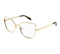 Alexander McQueen Woman AM0416O 001 Optical frames Metal Gold Cat Eye